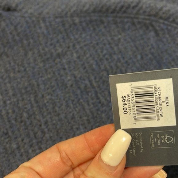 VRST Men's Recharge Lunar Fleece Crew - Picture 10 of 12